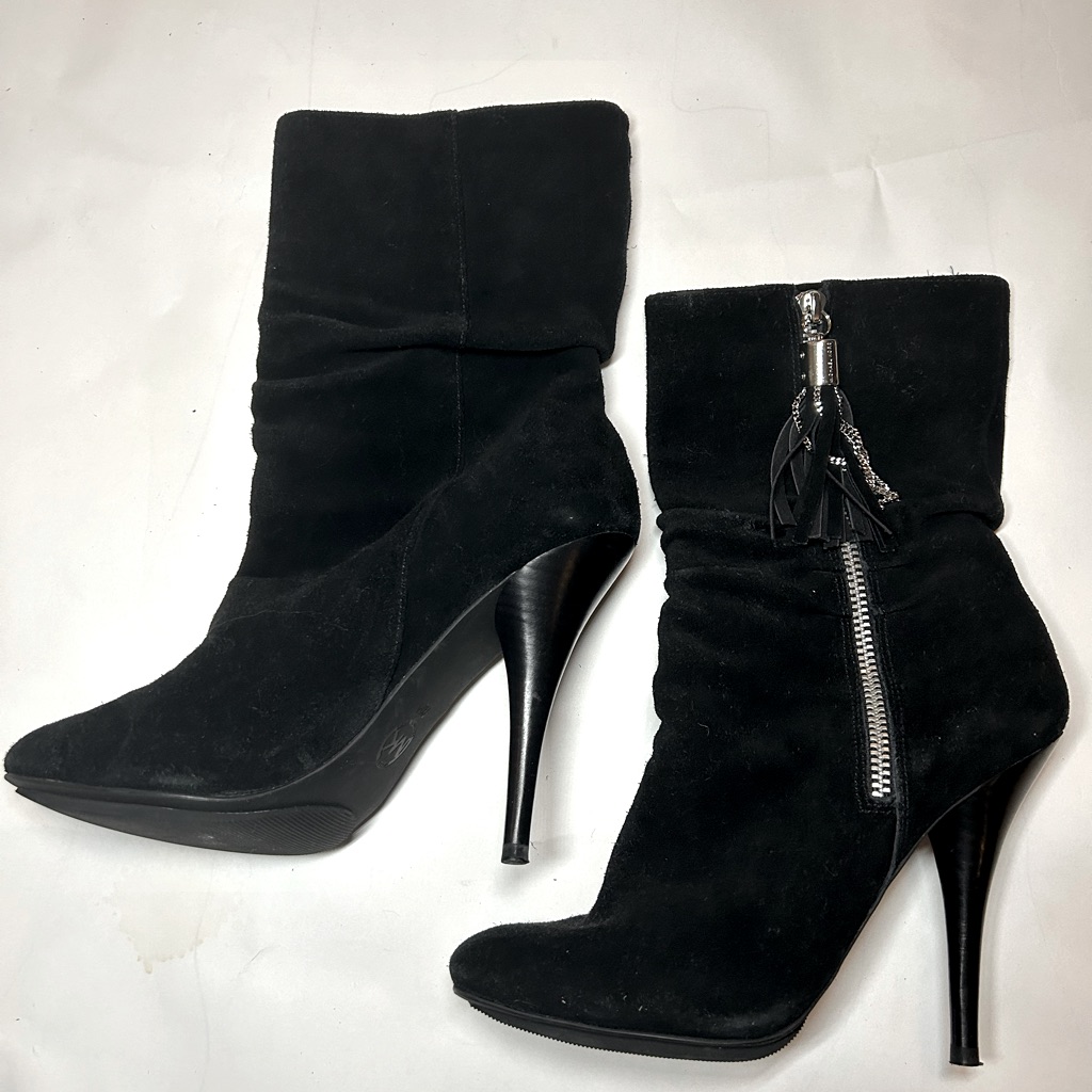 Michael Kors Black Slouchy Boots